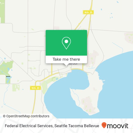 Federal Electrical Services map