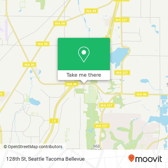 Mapa de 128th St, Everett, WA 98208