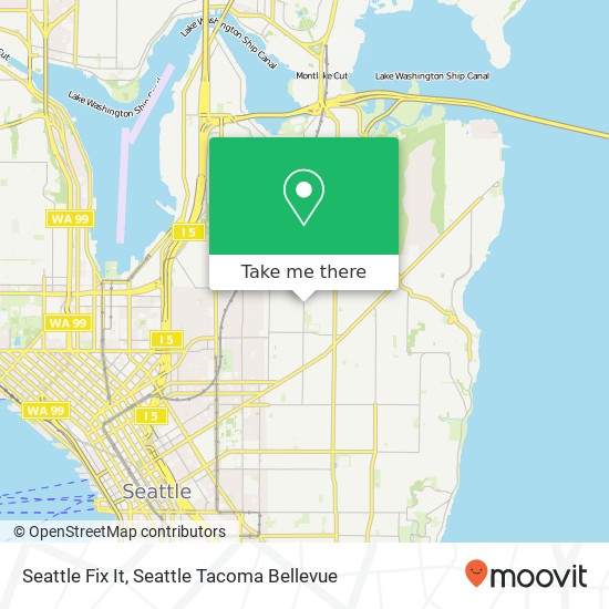 Seattle Fix It map