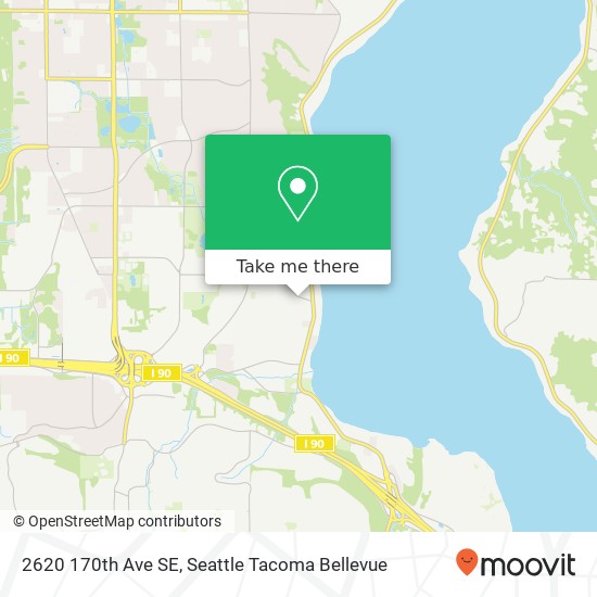 2620 170th Ave SE, Bellevue, WA 98008 map