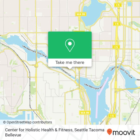 Mapa de Center for Holistic Health & Fitness, 425 N 36th St