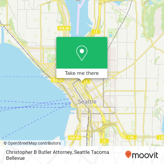 Mapa de Christopher B Butler Attorney, 701 Pike St