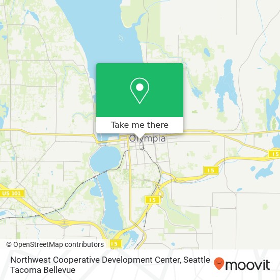 Northwest Cooperative Development Center, 407 4th Ave E map