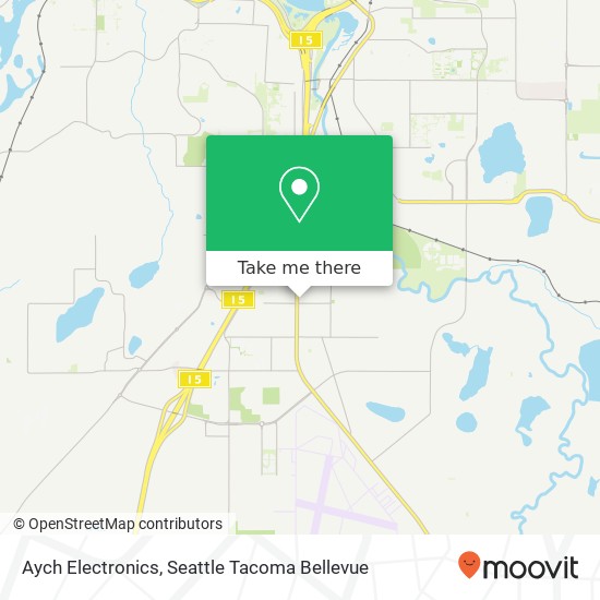 Mapa de Aych Electronics, 6200 Capitol Blvd