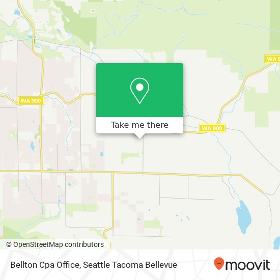 Bellton Cpa Office, 164th Ave SE map