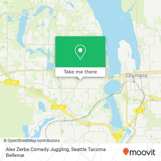 Alex Zerbe Comedy Juggling map