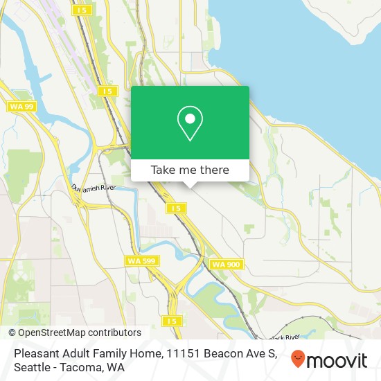 Pleasant Adult Family Home map