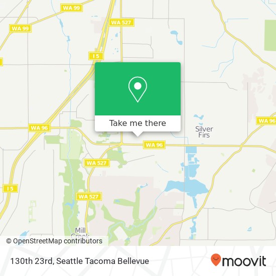 Mapa de 130th 23rd, Everett, WA 98208