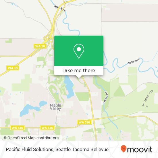 Mapa de Pacific Fluid Solutions, 25005 234th Pl SE