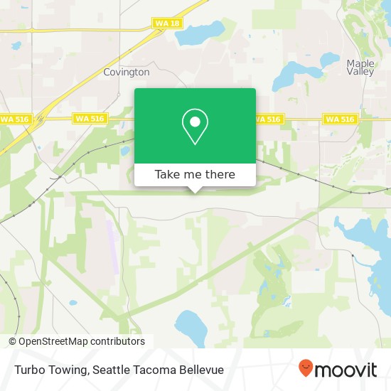 Turbo Towing, 19306 SE 286th St map