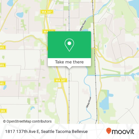 Mapa de 1817 137th Ave E, Sumner, WA 98390