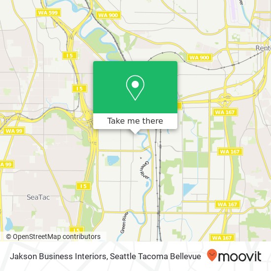 Mapa de Jakson Business Interiors, 120 Andover Park E