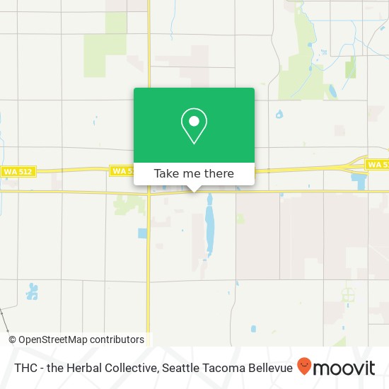 THC - the Herbal Collective, 6204 112th St E map