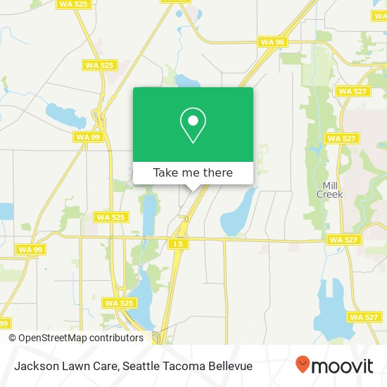 Jackson Lawn Care, 15631 Ash Way map
