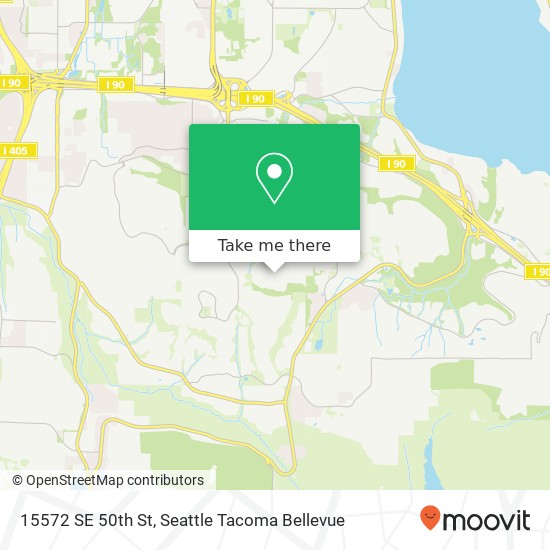 15572 SE 50th St, Bellevue, WA 98006 map