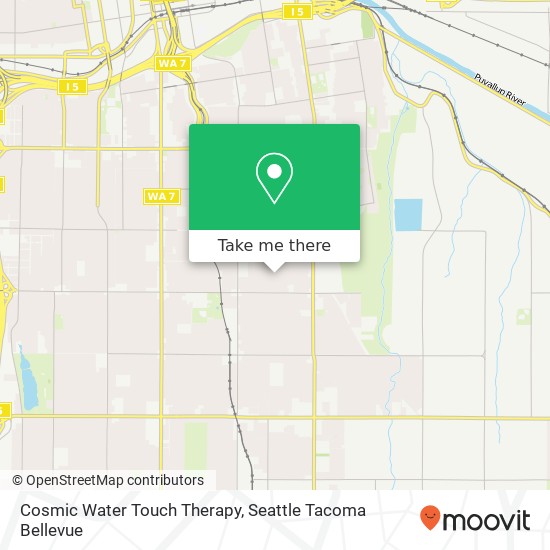 Cosmic Water Touch Therapy, E 54th St map