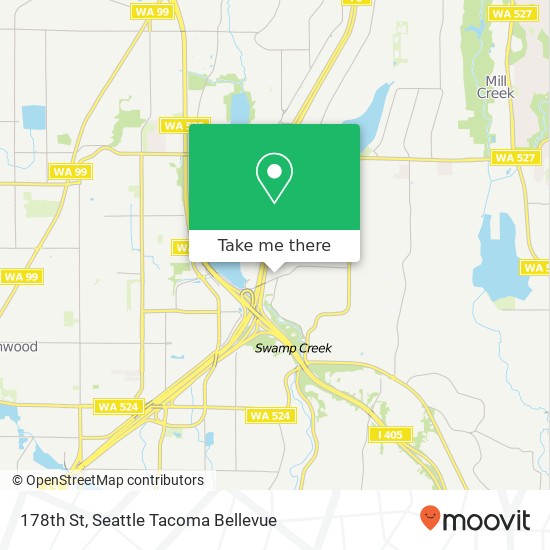 178th St, Lynnwood, WA 98037 map