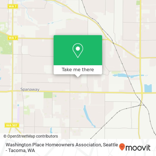 Washington Place Homeowners Association, 2517 170th St E map