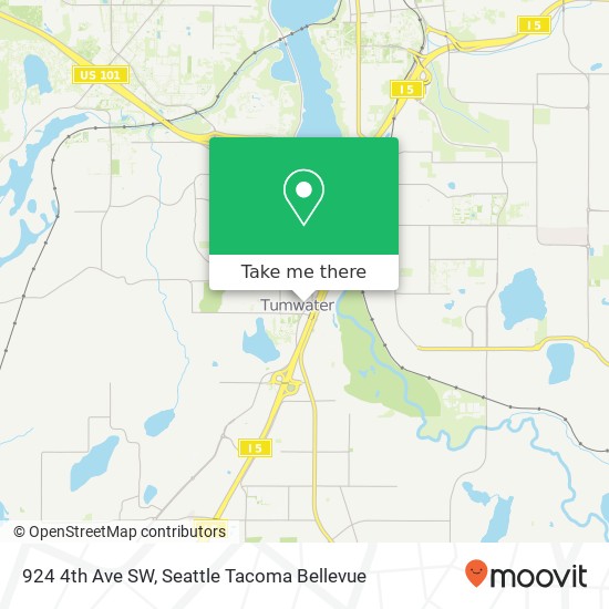 924 4th Ave SW, Tumwater, WA 98512 map