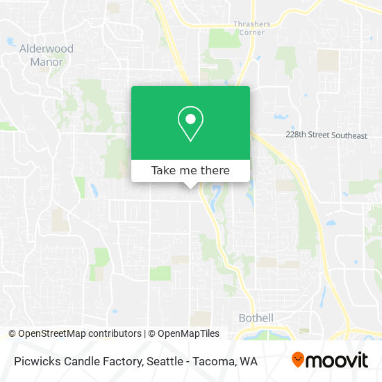 Picwicks Candle Factory map
