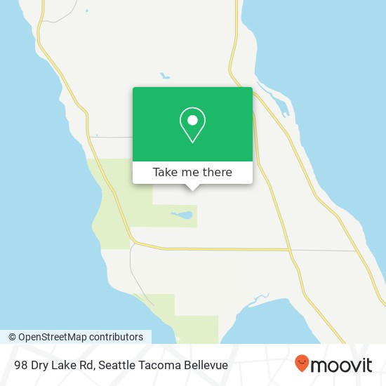 Mapa de 98 Dry Lake Rd, Camano Island (STANWOOD), WA 98282