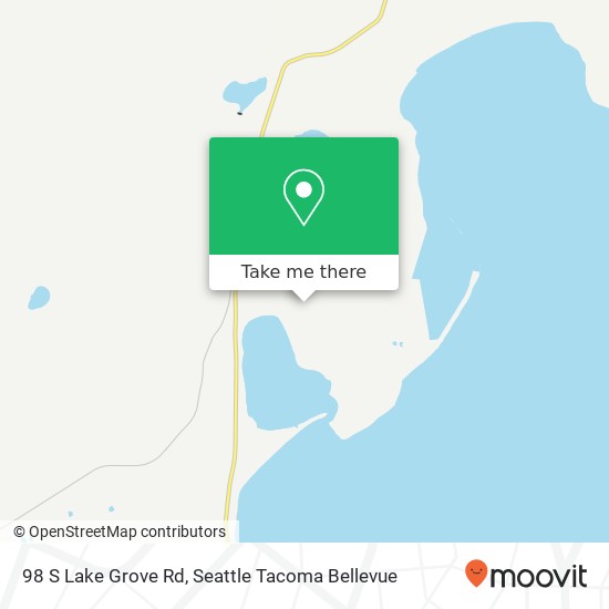 Mapa de 98 S Lake Grove Rd, Camano Island (STANWOOD), WA 98282