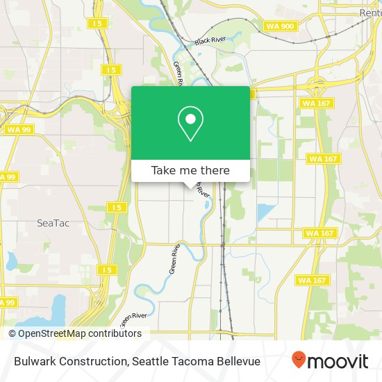 Bulwark Construction map