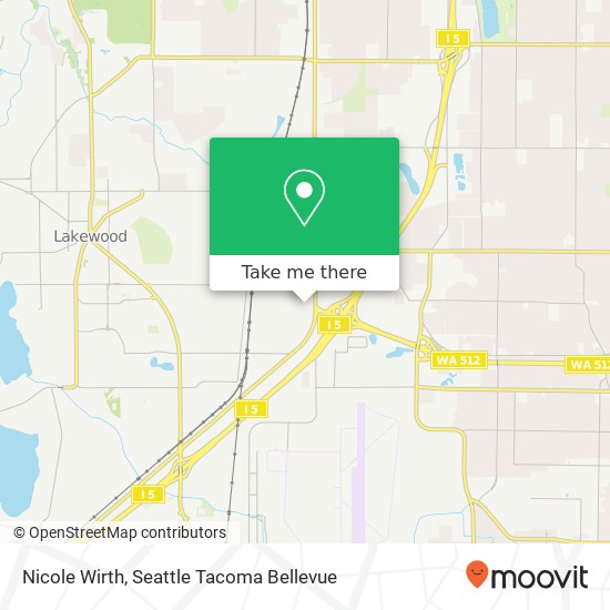 Mapa de Nicole Wirth, 3625 Perkins Ln SW