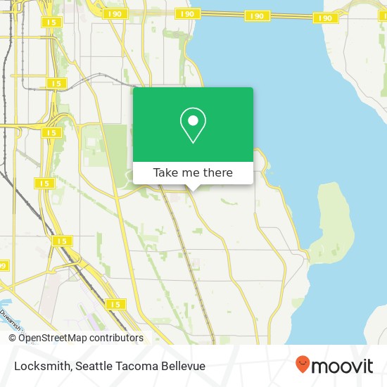 Mapa de Locksmith, 3727 S Alaska St