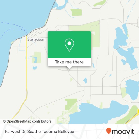 Mapa de Farwest Dr, Lakewood, WA 98498