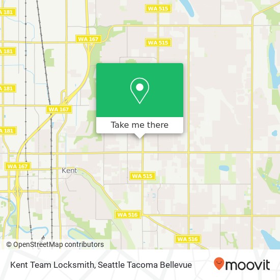 Kent Team Locksmith, 23631 104th Ave SE map