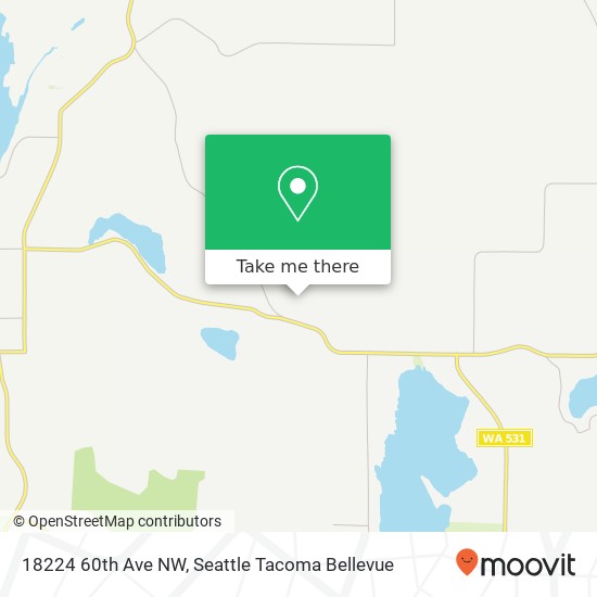 Mapa de 18224 60th Ave NW, Stanwood, WA 98292