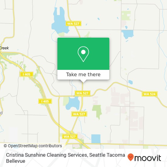 Cristina Sunshine Cleaning Services, 20225 Bothell Everett Hwy map