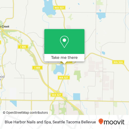 Blue Harbor Nails and Spa, 20806 Bothell Everett Hwy map