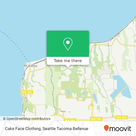 Cake Face Clothing, 3226 56th St SW map