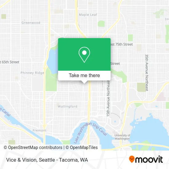 Vice & Vision map
