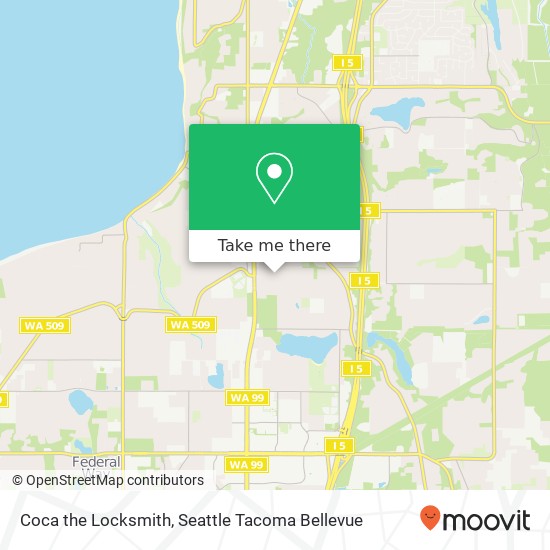 Coca the Locksmith, 29633 20th Ave S map