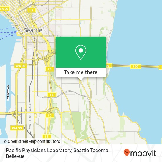 Pacific Physicians Laboratory, 2120 Rainier Ave S map