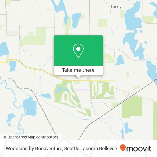 Woodland by Bonaventure, 4532 Intelco Loop SE map