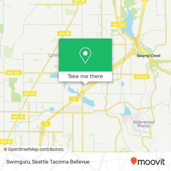 Swimguru, 4300 Alderwood Mall Blvd map