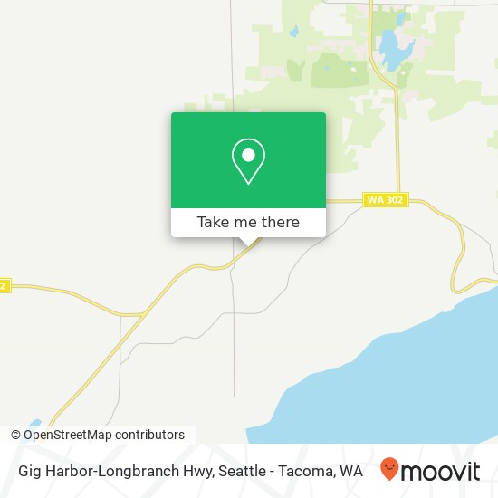 Gig Harbor-Longbranch Hwy, Gig Harbor, WA 98329 map