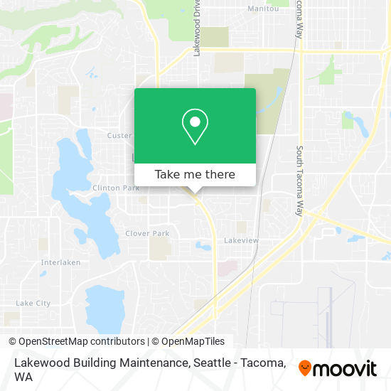 Mapa de Lakewood Building Maintenance