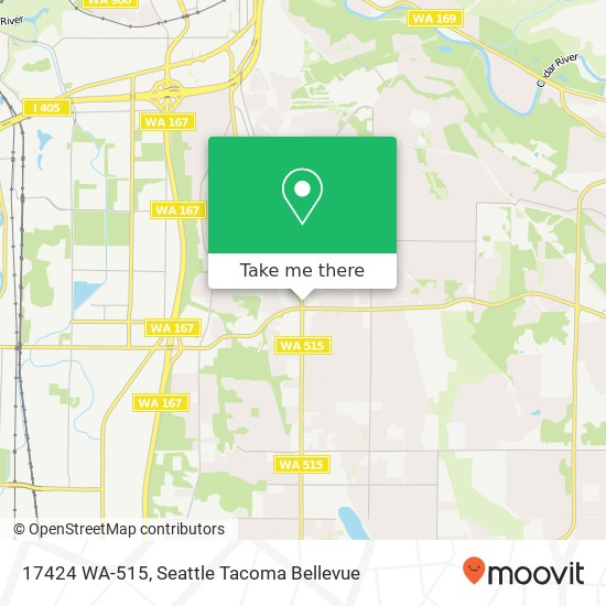 17424 WA-515, Renton, WA 98055 map