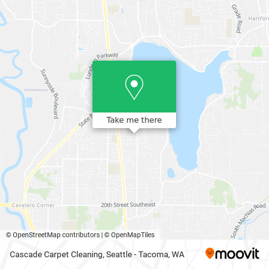 Cascade Carpet Cleaning map