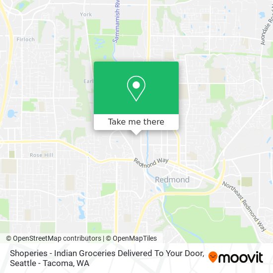 Mapa de Shoperies - Indian Groceries Delivered To Your Door