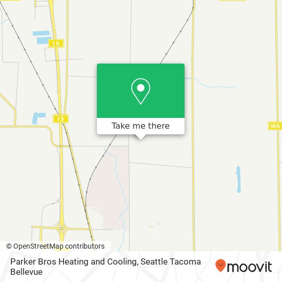 Mapa de Parker Bros Heating and Cooling, 13630 54th Dr NE