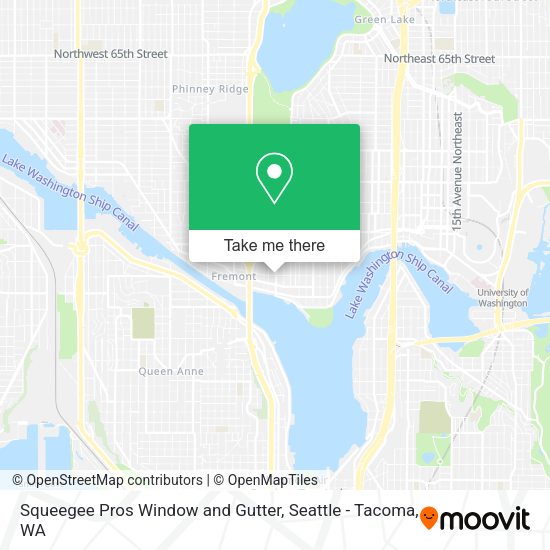 Squeegee Pros Window and Gutter map