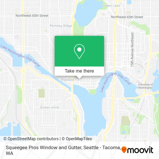 Squeegee Pros Window and Gutter map