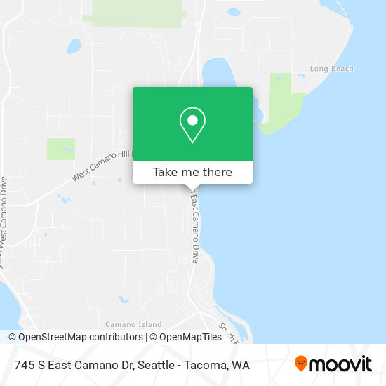 745 S East Camano Dr map