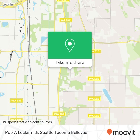 Mapa de Pop A Locksmith, 5301 Talbot Rd S